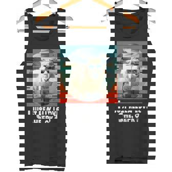 Ovejas Divertidas Con Gafas Deol Ovejas Divertidas Camiseta sin mangas - Regaloses