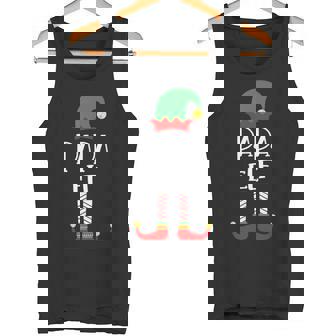 Papa Elf Familienoutfit Familie Partnerlook Weihnachten Tank Top - Seseable