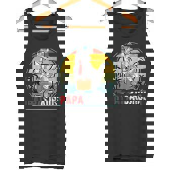 Papasaurus T Rex Dinosaurio Papá Dino Padreauro Hombre Camiseta sin mangas - Regaloses