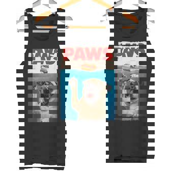 Paws Carlin Hot Dog Amusantous L'eau Pour Atteindre Un Hot-Dog Débardeur e - Cadeauxyz