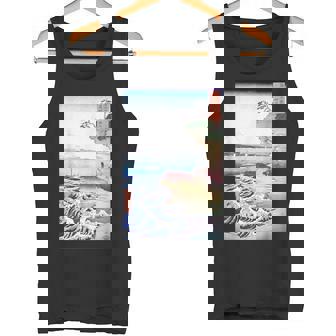 Paysage De Montagne Asiatiqueintage Japonais Ukiyo-E Woodblock Débardeur e - Cadeauxyz