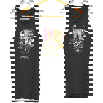 PE Teacher Coach Coquette Ghost Halloween Physical Education Tank Top | Mazezy