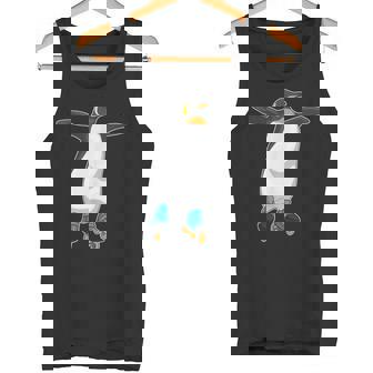Penguin Inline Skating Inline Skates Sports Tank Top | Mazezy