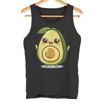 Personaje De Dibujos Animados De Aguacate Feliz Camiseta sin mangas - Regaloses