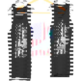 Pigeon Breeders Racing Pigeon Bird 4th Of July USA Patriotic Tank Top | Mazezy