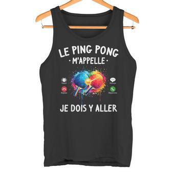 Ping Pong M'appelle Téléphone Joueur Tennis De Table Humour Débardeur e - Cadeauxyz
