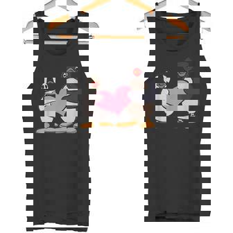 Pingu Mignon Et Pingouin Tenant Un Cœur Débardeur e - Cadeauxyz