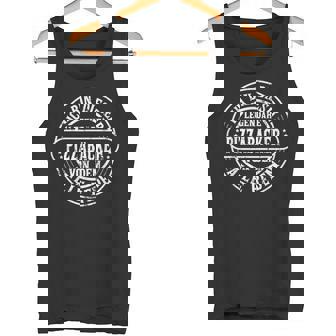 Pizzabäcker Legende Witzigerintagepruch Pizzeria Tank Top - Seseable