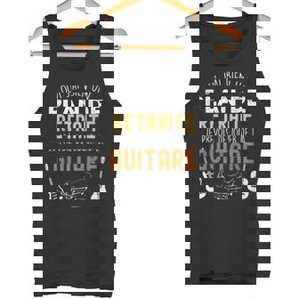 Plan De Retraite Guitare Humour Musique Pot Départ Collègue Débardeur e - Cadeauxyz