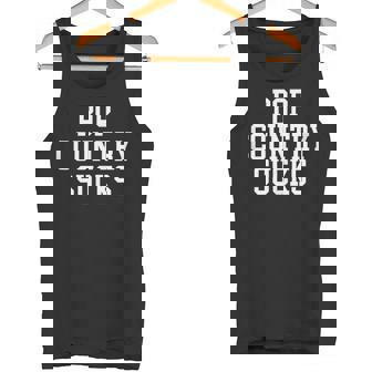 Pop Country Sucks Outlaw Country Vintage Tank Top Tank Top | Mazezy