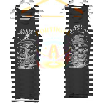 Portugal Extraterrestre Ovniecuestro Retro Ciencia Ficción Arte Camiseta sin mangas - Regaloses