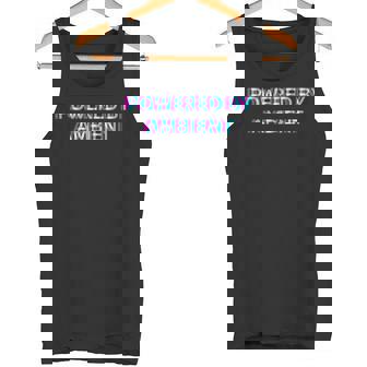 Powered By Ambient Music Festival Outfit Tank Top | Mazezy