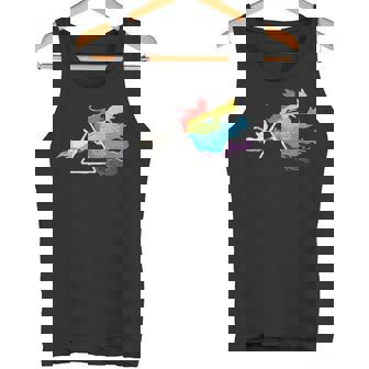 Pride Rainbow Cats Prisma Progressive Rock Artrock LGBTQ Tank Top Tank Top | Mazezy