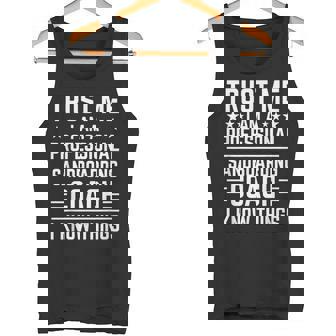 Professional Sandboarding Coach Sandboarding Coach Tank Top | Mazezy