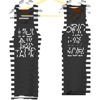 Proud Music Teacher Appreciation Love Teaching Tank Top | Mazezy