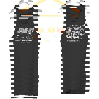 Pumpkin PE Teacher Team Physical Education Autumn Fall Tank Top | Mazezy