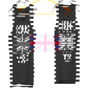 Punk Rock Retro British Flag Punk You Indie Grungetyle Camiseta sin mangas - Regaloses