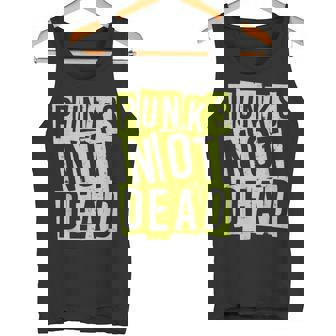 Punk's Not Dead Punk Rock Hardcore Tank Top | Mazezy