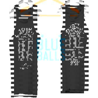 Racquetball Where Blue Balls Are Fun Funny Racquetball Tank Top | Mazezy