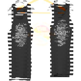 The Racquetball Legend Retro Squash Racquetball Tank Top | Mazezy
