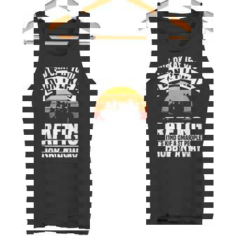 Rafting Paddling Retro Vintage Water Rubber Raft Team Tank Top | Mazezy
