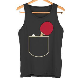 Raquette De Tennis De Table Dans La Poche Pour Joueur De Tennis De Table Débardeur e - Cadeauxyz