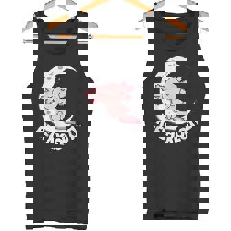 Relaxolotl Axolotl Luna Dormir Animales Relax Dulce Axolotl Camiseta sin mangas - Regaloses