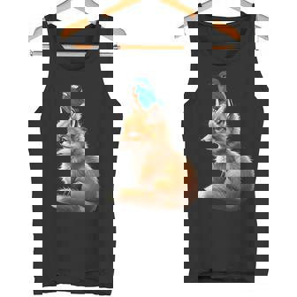 Renard Amoureux Des Renards Martin-Pêcheur D'europe Oiseaux Débardeur e - Cadeauxyz