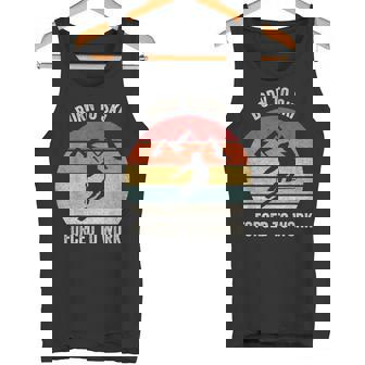 Retro Born Toki Forced To Work Ciatore Regalo Divertenteci Canotta - Novitaregali