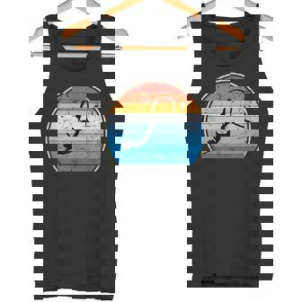 Retro Bungee Jumping Extreme Sport Bungee Jumping Tank Top | Mazezy