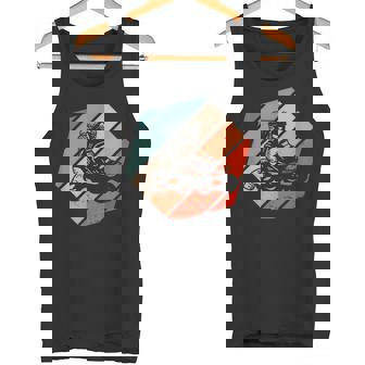 Retro Inline Skater Rollerblader Skating Skating Tank Top | Mazezy