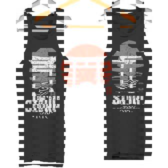 Rétrohinjuku Tokyo Torii Gate Japonais Kanjiouvenir Débardeur e - Cadeauxyz