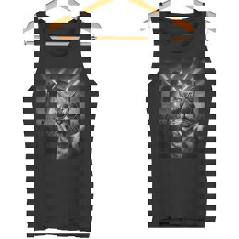 Rock Catelfie Cat Rock Concierto Camiseta sin mangas - Regaloses