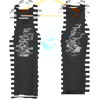 Rock Crocodile Tocando La Guitarra Guitar Crocodile Camiseta sin mangas - Regaloses