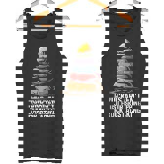 Rocks Aren't Just For Skipping Rock Stacking Stone Balancer Tank Top Tank Top | Mazezy