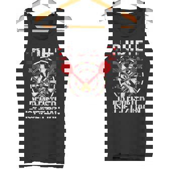 Ruhe Der Meister Ist Jetzt Dran Dart Player Dart Game Dart Tank Top - Seseable