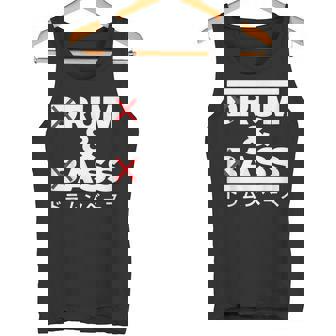 Rum And Ass Drum And Bass Tank Top | Mazezy