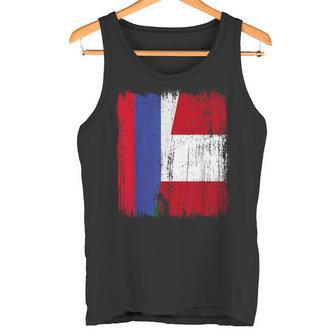 Rusia Perú Media Bandera Rusa Peruana Heritage Jersey Camiseta sin mangas - Regaloses