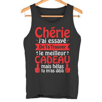 Saintalentin Chérie Amour Couple Humourtalentin 2025 Débardeur e - Cadeauxyz