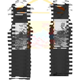 Sakura Fleur De Cerisier Japonaise Montagne Japonaise Débardeur e - Cadeauxyz