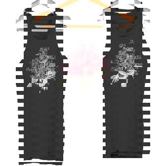 Sakura Tree Grue Oiseau Fleur De Cerisier Japonaise Débardeur e - Cadeauxyz