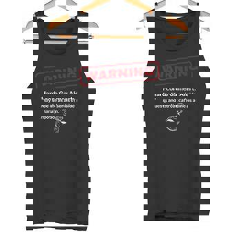 Sarcastic PC & Console Gaming Novelty Caution RPGs Hardcore Video Gamer Warning Side Quest Caffeine Joke Small Tank Top | Mazezy