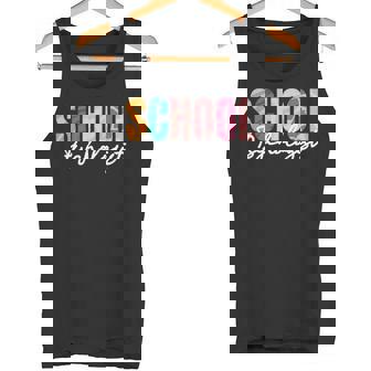 School Psychologist Rainbow Psychology Teacher Tank Top | Mazezy