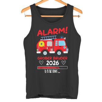 Seré Hermano Mayor 2026 Camisa De Bomberos Anuncio Camiseta sin mangas - Regaloses