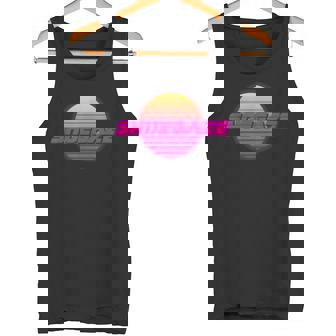 Shoegaze 80s Sun Tank Top | Mazezy