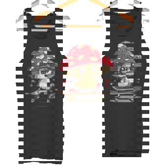 Skateboard Fungus Cool Pour Les Fans De Champignons Débardeur e - Cadeauxyz