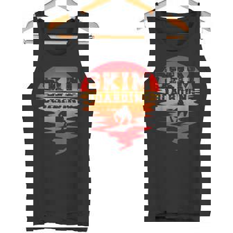 Skimboarding Skimming Skimboarder Retro Vintage Skimboard Tank Top | Mazezy