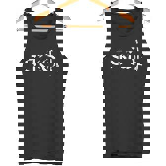 Skol Vikings Axe Heritage Chant Warrior Nordic Drinking Tank Top | Mazezy