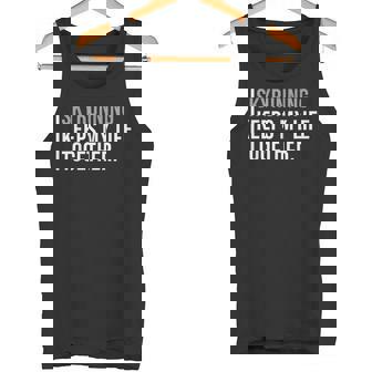 Skyrunning Hobby Skyrunners Quote Tank Top | Mazezy