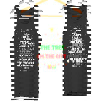 Might As Well Sleep Under Tree Christmas Family Men Bo Tank Top | Mazezy